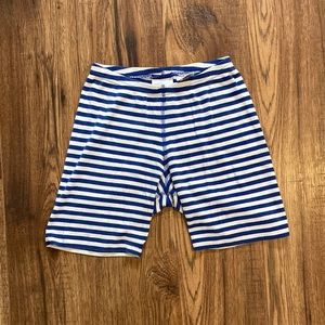 Hanna Anderson Striped Biker Shorts